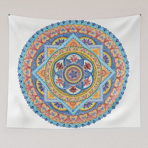 Item preview, Passion Flower Mandala #1 designed and sold by Julie Ann Accornero.