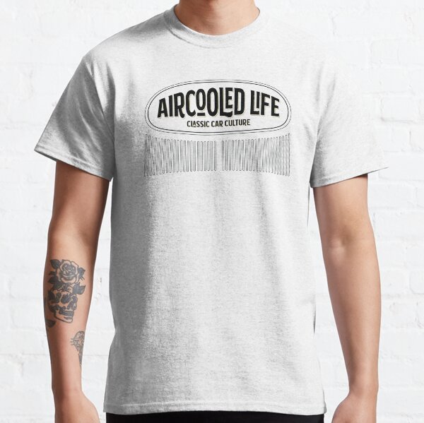Aircooled Life - Classic Car Culture Oval Beetle design Classic T-Shirt