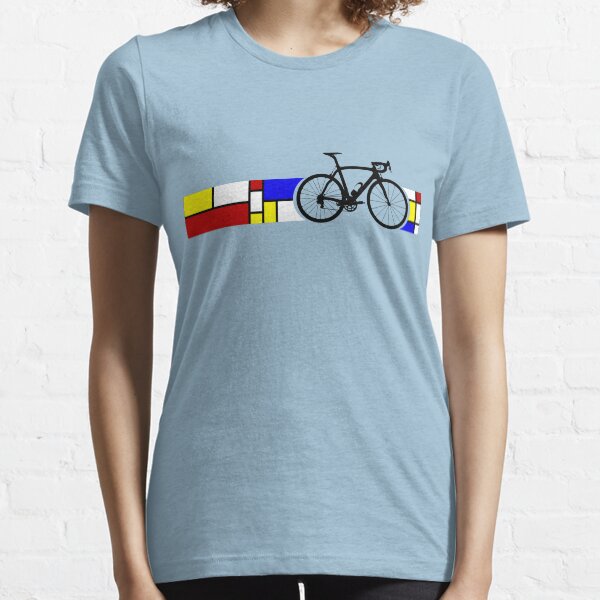 Bike Stripes Mondrian Essential T-Shirt