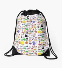 Bfb characters Drawstring Bag