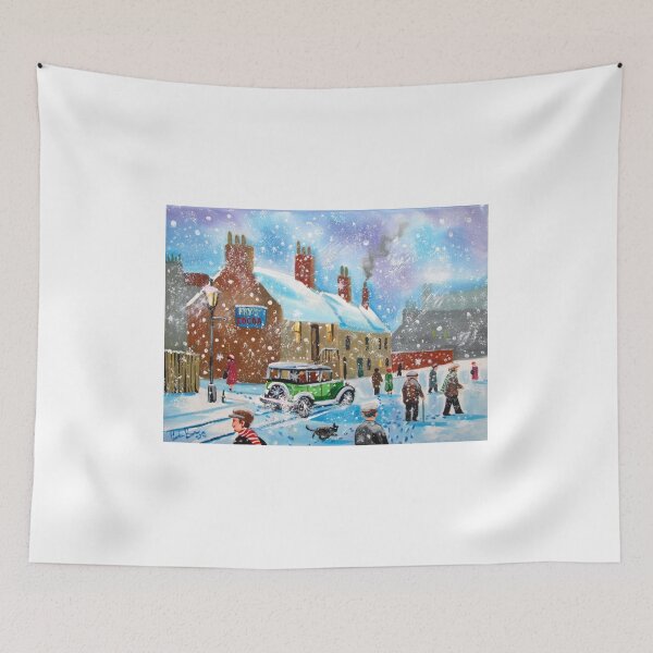 Item preview, Old street in winter designed and sold by GORDON BRUCE ART.