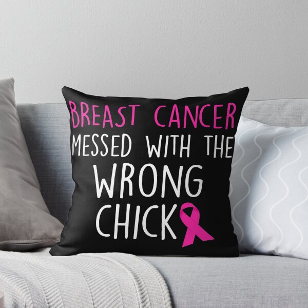 Item preview, Breast cancer messed with the wrong chick! designed and sold by Nessshirts.