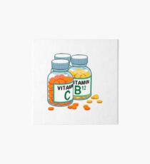 vitamins Art Board
