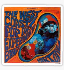 west coast pop art experimental band Sticker