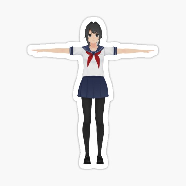 T Posing Stickers for Sale