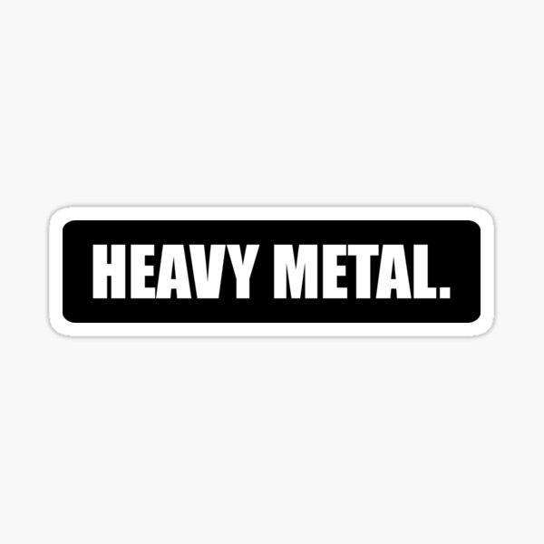 Item preview, Heavy Metal. designed and sold by GatoBlanco.