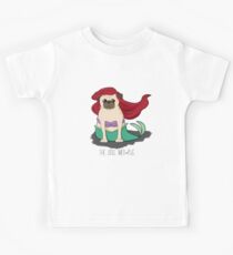 The Little Mer-Pug Kids Tee