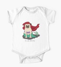 The Little Mer-Pug One Piece - Short Sleeve