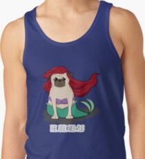 The Little Mer-Pug Men's Tank Top