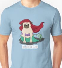 The Little Mer-Pug Unisex T-Shirt