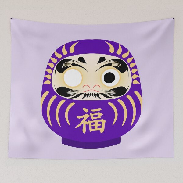 Item preview, Purple Daruma of Ambition designed and sold by SharpSpider.