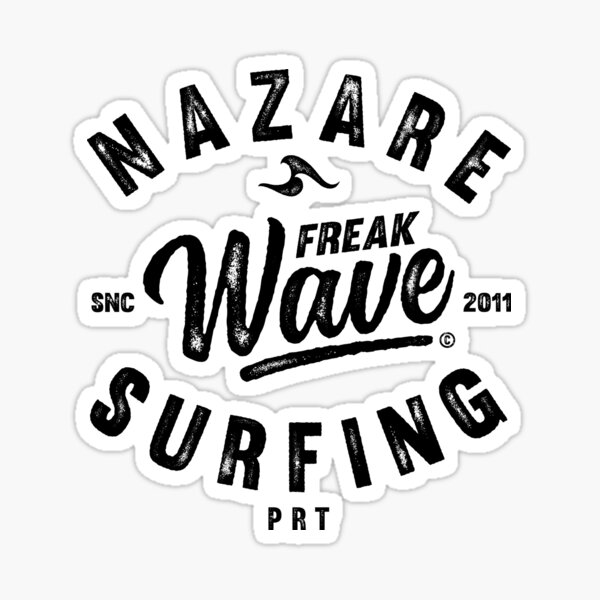 Artikel-Vorschau von NAZARE FREAK WAVE SURFING PORTUGAL, BY SUBGIRL, designt und verkauft von SUBGIRL.