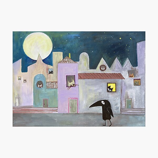 city of cats Photographic Print