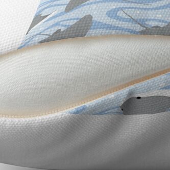 Alternate view of Stingrays - Cownose Ray - Sticker Pack Throw Pillow