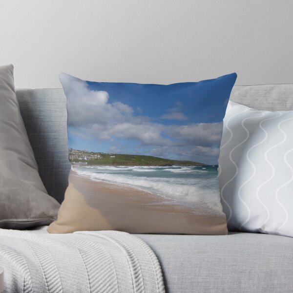 St Ives, Cornwall Throw Pillow