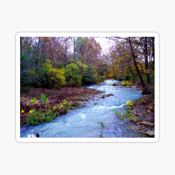 Arkansas Ozark Mountain Stream Sticker