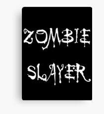 'Zombie Slayer' by Chillee Wilson Canvas Print