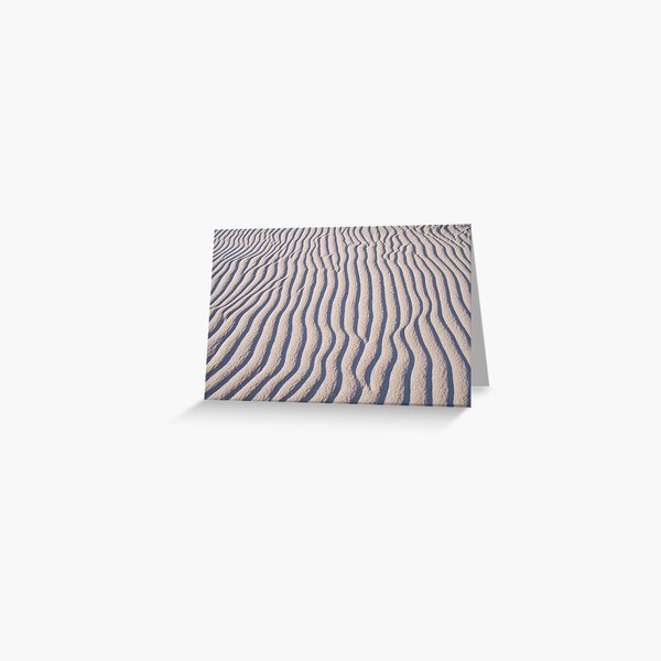 Ocracoke Beach Patterns Greeting Card
