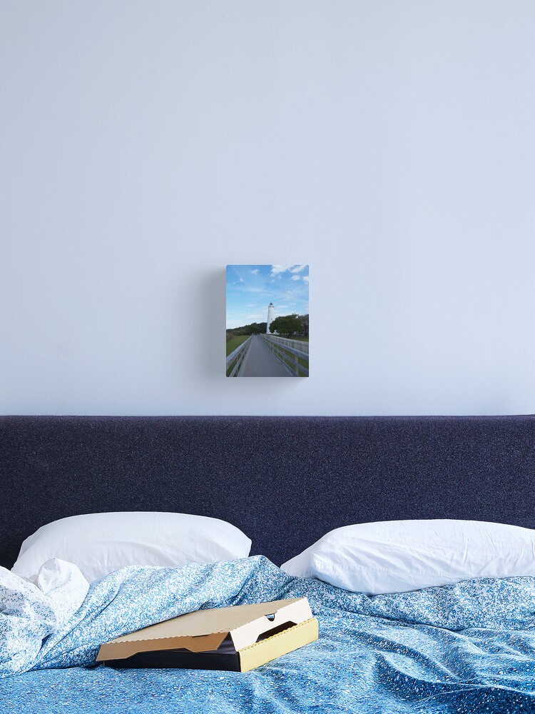 Thumbnail 1 of 3, Canvas Print, Ocracoke Island Lighthouse designed and sold by DianaTaylor/ JacksonDunes.