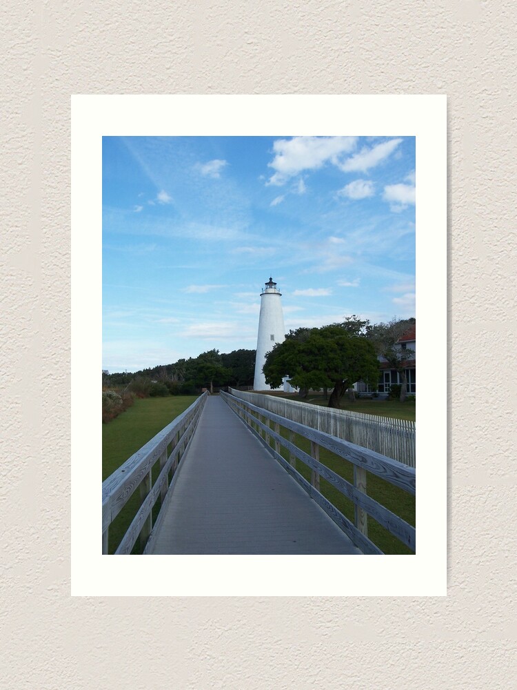 Alternate view of Ocracoke Island Lighthouse Art Print