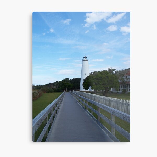Ocracoke Island Lighthouse Metal Print