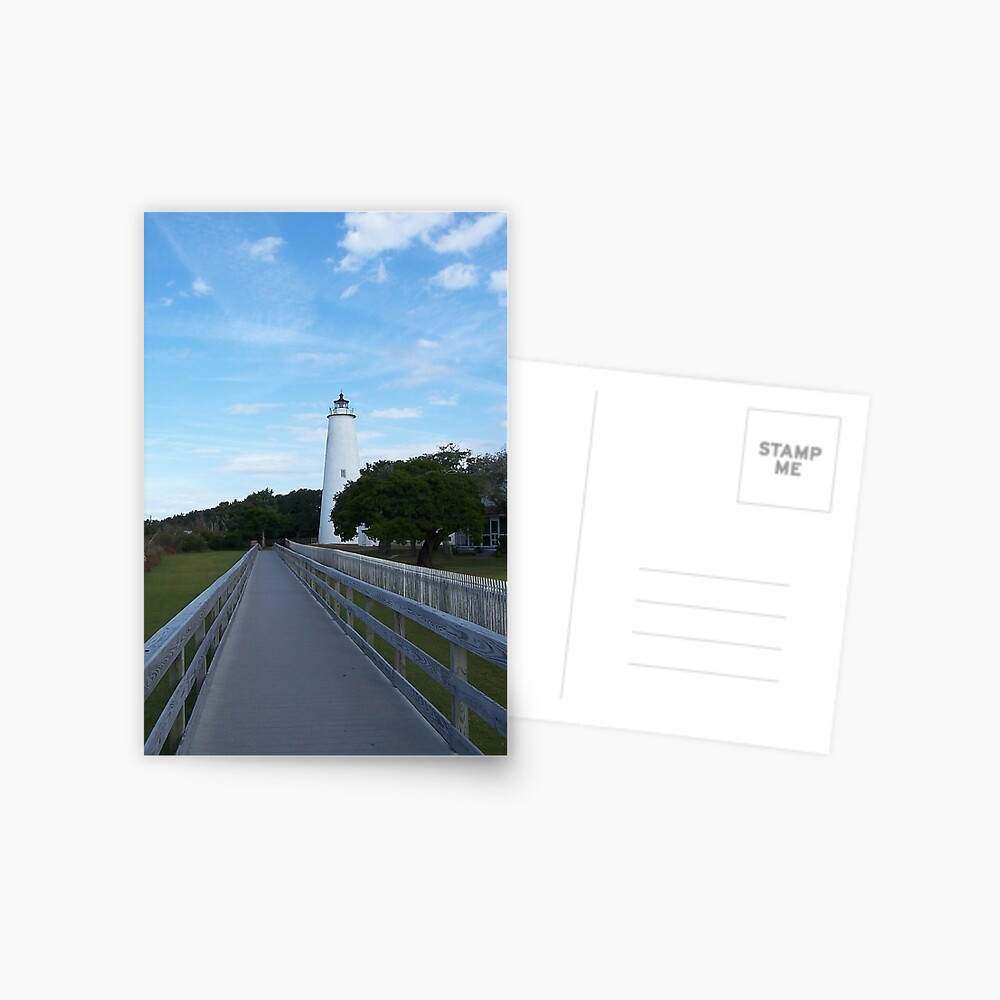 Ocracoke Island Lighthouse Postcard