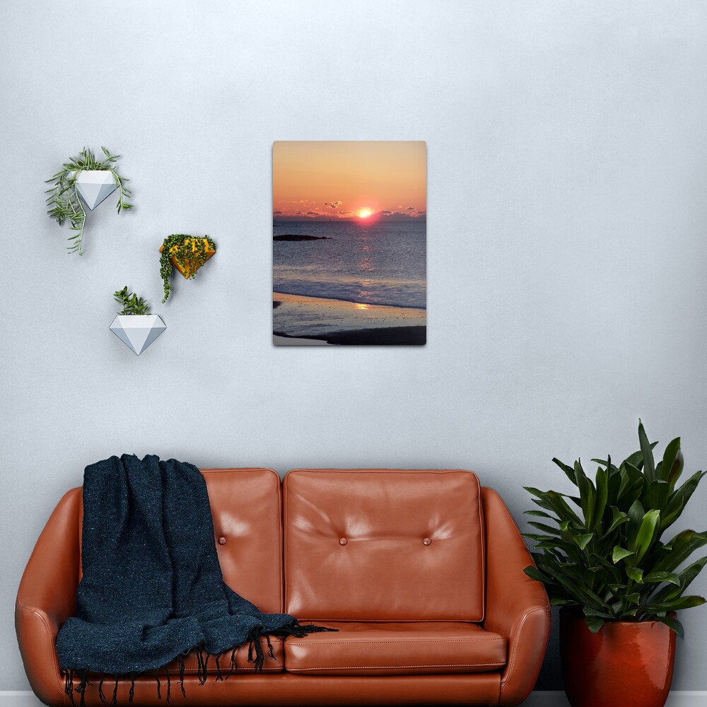 Ocracoke Island Sunrise Metal Print