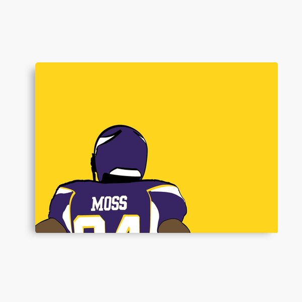 Minnesota Vikings Art Painting Canvas Art Print moss 