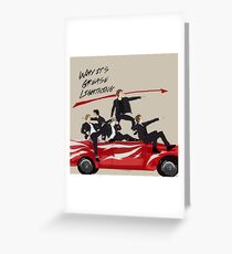 Grease Lightning! Greeting Card