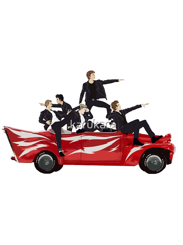 "Grease Lightning!" Stickers by karukara Redbubble