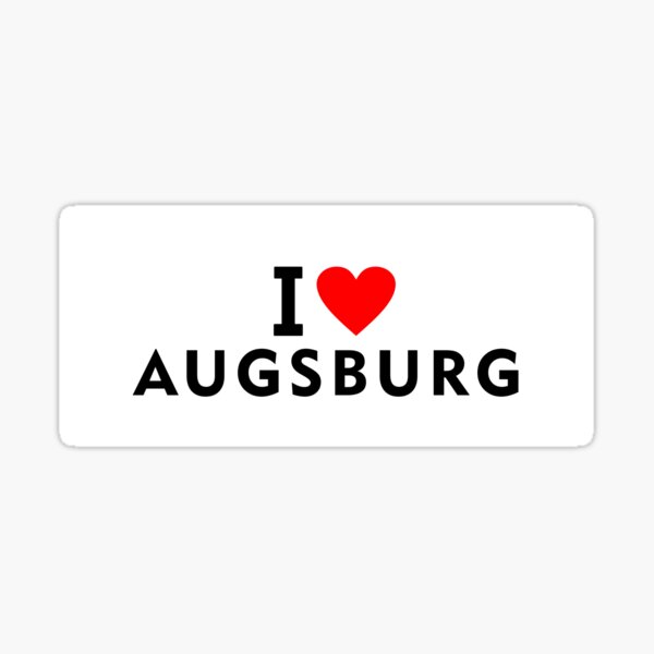 Artikel-Vorschau von Ich liebe Augsburg, designt und verkauft von tony4urban.