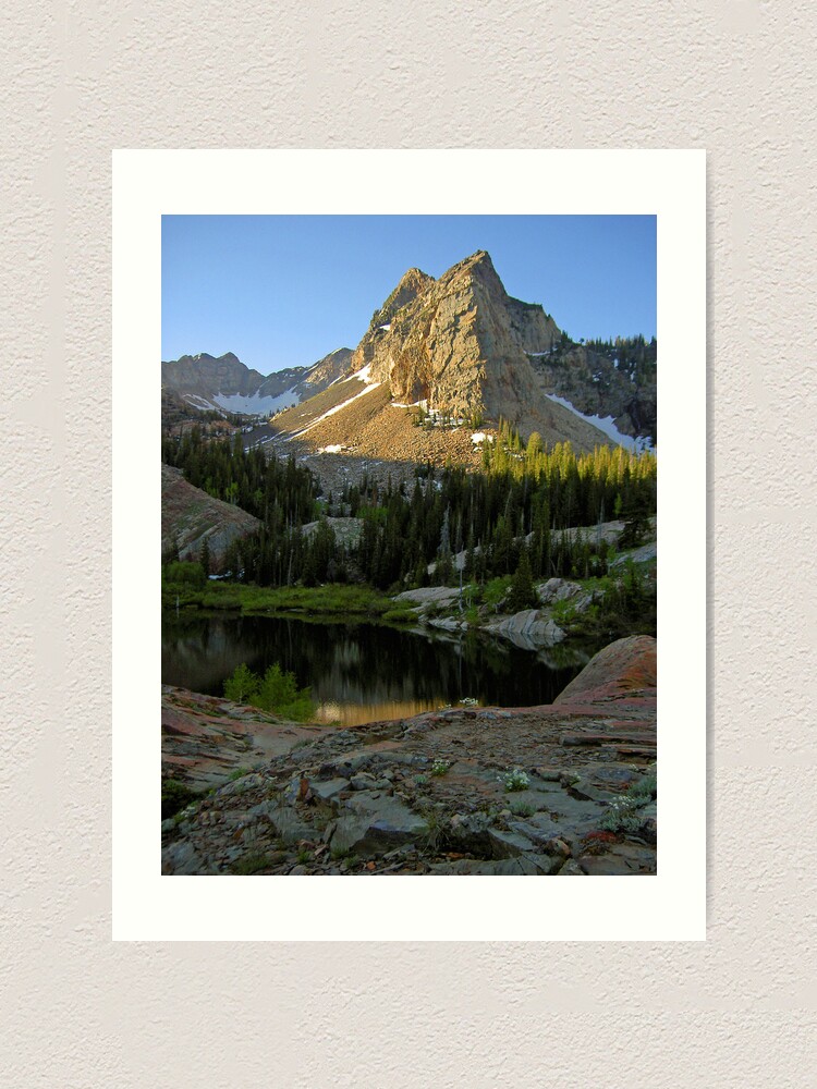 Alternate view of 2004:06:22 07:52:15 Sundial Peak Art Print
