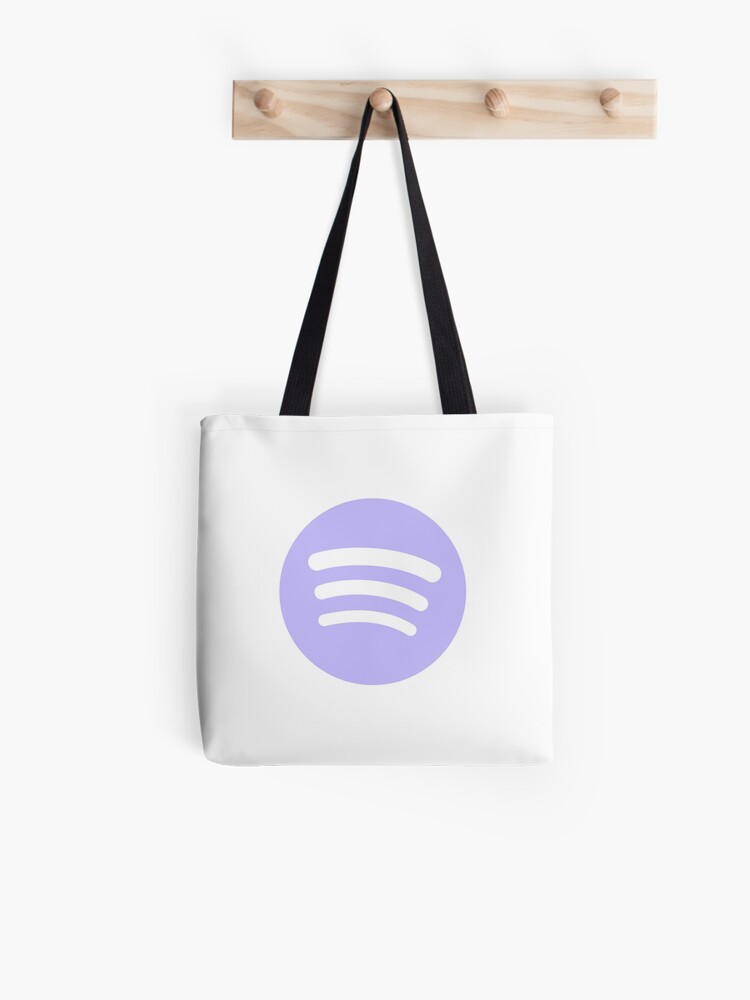 Pastel Purple Spotify Logo Tote Bag By Alaskaandmargo Redbubble