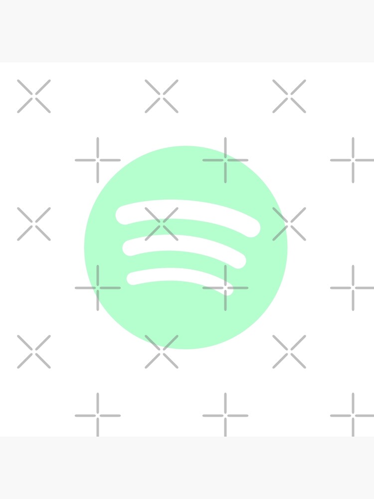 Pastel Green Spotify Logo Tote Bag By Alaskaandmargo Redbubble