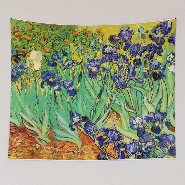 Item preview, Vincent Van Gogh Purple Irises at St. Remy designed and sold by PixDezines.