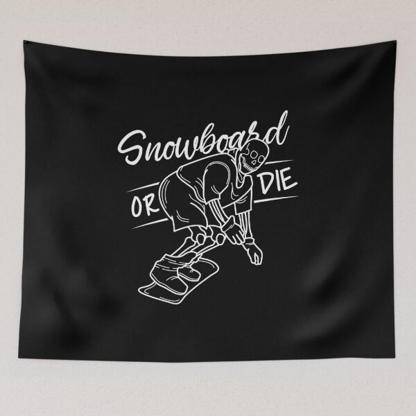 Item preview, Snowboard Skeleton Gift Winter Sport Skull designed and sold by Franja2.