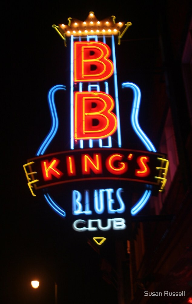 "B. B. King's Blues Club On Beale Street" By Susan Russell | Redbubble