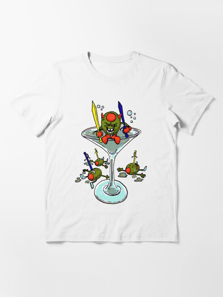 evil olive pizza bar t shirt