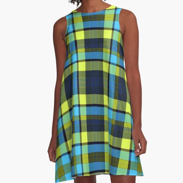 madras plaid dress