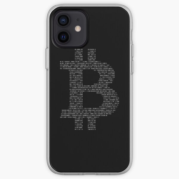 Bitcoin Binary Black iPhone Soft Case