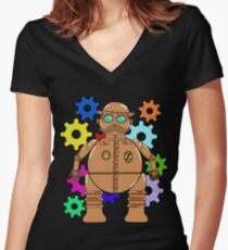 TIK-TOK Of OZ Fitted V-Neck T-Shirt