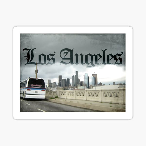 Los Angeles Old English Style Font Design - LA California Sweatshirt