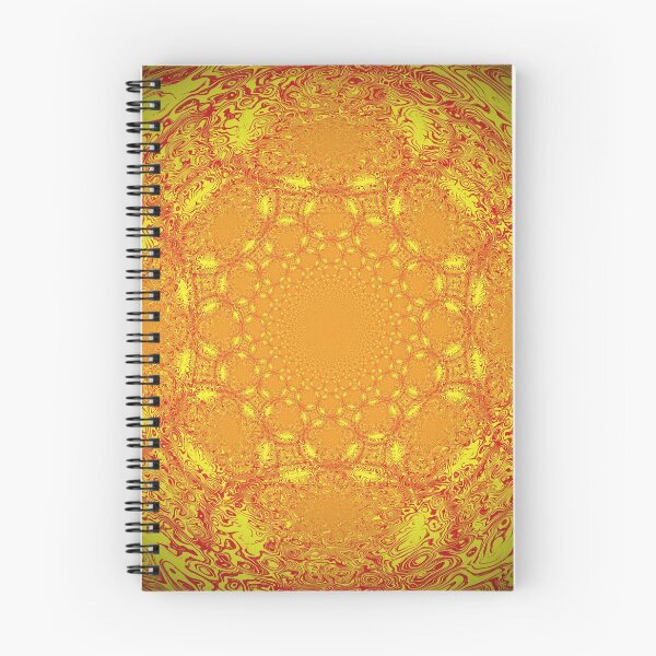 Item preview, Red Yellow Fractal Spirals designed and sold by ianearthcore.