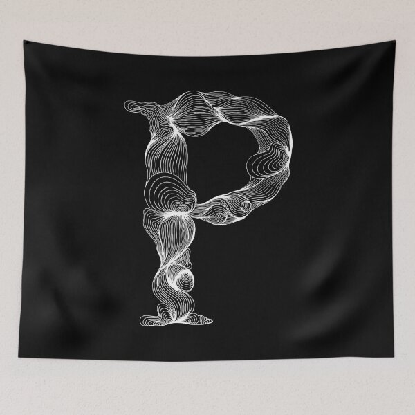 Item preview, Line Art P designed and sold by Marie Wagner.