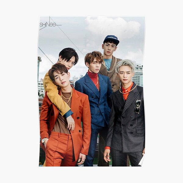 Poster Shinee Redbubble