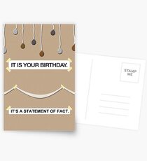 Postales La oficina - Es tu tarjeta de cumpleaños