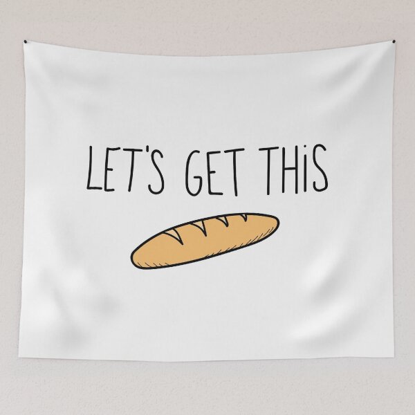 Item preview, Let's Get This Bread designed and sold by emrapper.