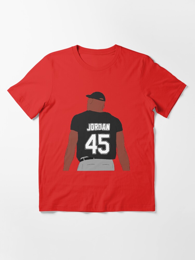 michael jordan white sox t shirt
