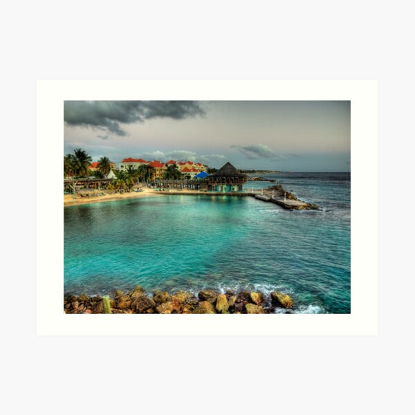 Avila Beach - Curacao Art Print