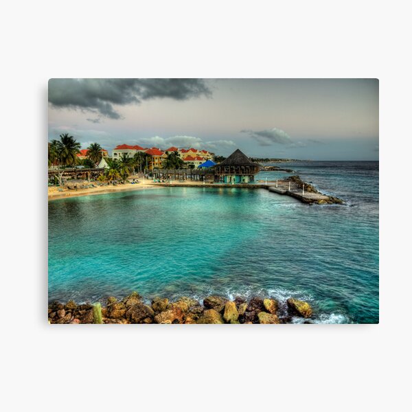 Avila Beach - Curacao Canvas Print
